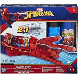 Spider-Man - Guanto Spararagnatele 2-in-1 (Acqua e Ragnatele), B9764EM01