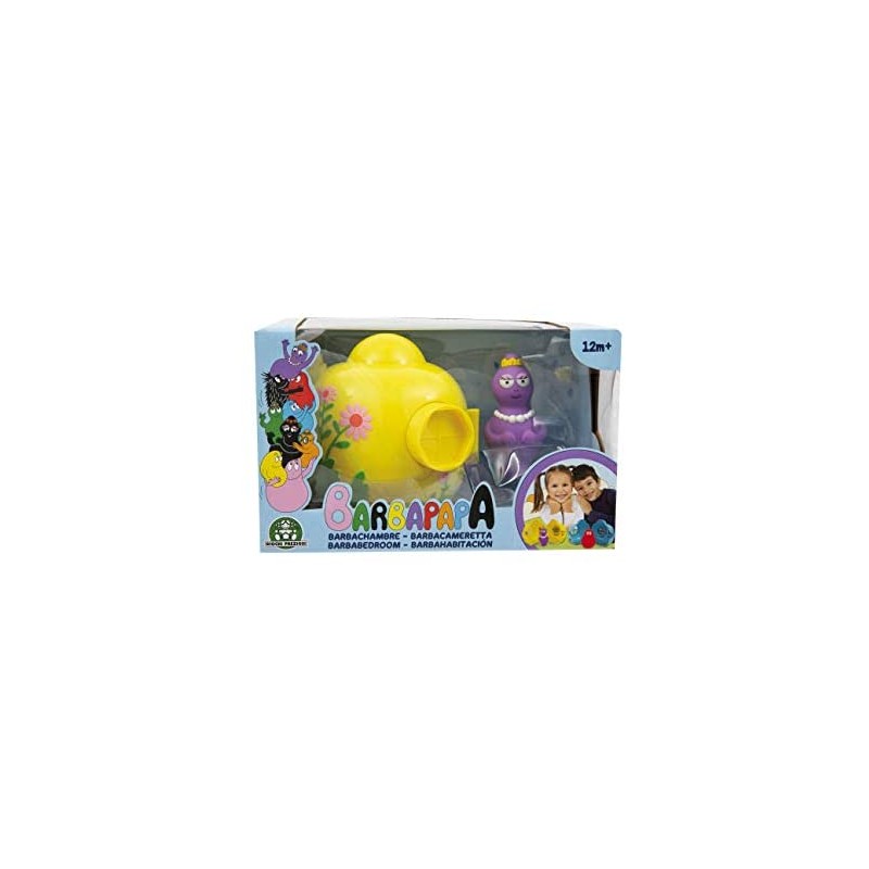 Giochi Preziosi - Barbapapà - Camera della Barbamozza, 1 personaggio esclusivo, modelli casuali, giocattolo per bambini dai 2 an
