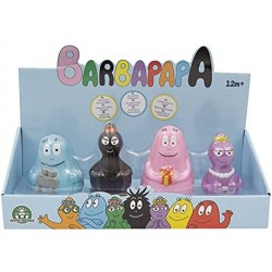 Giochi Preziosi - Barbapapà - Set con 4 Mini Personaggi alti 8 cm, tutti da collezionare, i Barbapapà più amati, BAP06000