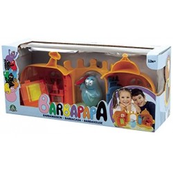 Giochi Preziosi - Barbapapà - Playset Barbacasa con 1 Mini Personaggio e 3 ambientazioni di gioco, con accessori e funzioni, per