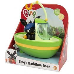 Giochi Preziosi - Bing - Barca per il bagnetto, con 1 personaggio, se messa in acqua galleggia e si muove dandole la carica, a p