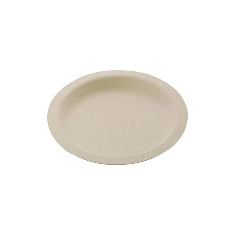 Piatto Tondo Siena - Ø 22,5 cm - biodegradabile e compostabile - 50 pz - BR500402