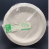 Piatto Tondo Siena - Ø 22,5 cm - biodegradabile e compostabile - 50 pz - BR500402