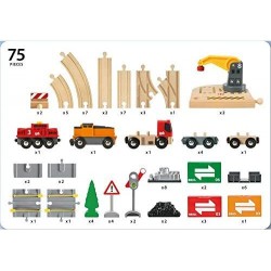 Brio - 33165 Lift And Load Railway Set - BRIO33165