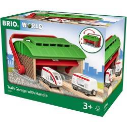 BRIO- Rimessa dei Treni con Maniglia, 33474