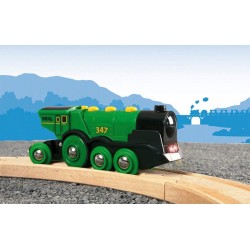 Brio 33593 - Grande Locomotiva a Batterie, Verde