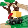 BRIO - 33720 Starter Set Ferrovia Safari, BRIO World Ferrovie, 14 Pezzi - BRIO33720
