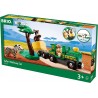 BRIO - 33720 Starter Set Ferrovia Safari, BRIO World Ferrovie, 14 Pezzi - BRIO33720