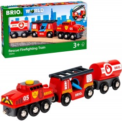 BRIO - 33844 Treno dei Pompieri, BRIO World Ferrovie - BRIO33844