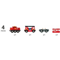 BRIO - 33844 Treno dei Pompieri, BRIO World Ferrovie - BRIO33844