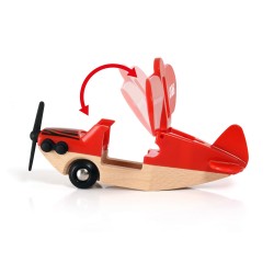 brio aeroplano per safari, multicolore, 33963