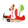 brio aeroplano per safari, multicolore, 33963