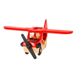 brio aeroplano per safari, multicolore, 33963