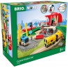 BRIO - 33989 Set Stazione Centrale, Include Binari, BRIO World Ferrovie, 37 Pezzi - BRIO33989