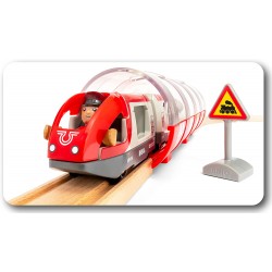 BRIO - 33989 Set Stazione Centrale, Include Binari, BRIO World Ferrovie, 37 Pezzi - BRIO33989