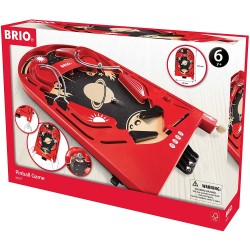 brio- space safari flipper in legno, multicolore, 34017