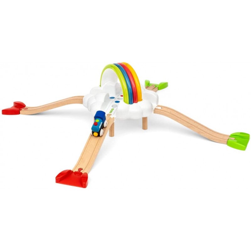 BRIO - 36002 My First Railway Illumina l’Arcobaleno Gioco Educativo - BRIO36002