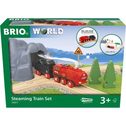 BRIO - 36017 Set Treno a Vapore, BRIO World Ferrovie - BRIO36017