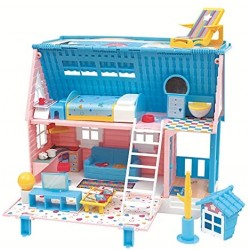 Giochi Preziosi- Cicciobello - Amicicci Casa Trolley, un playset che diventa trolley con Mini Personaggio e un cucciolo inclusi,