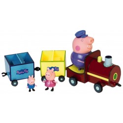 Giochi Preziosi- Peppa Pig Treno di NONNO PIG, CCP02258