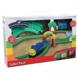 Chuggington - Set Safari 10 Binari con Trenino - Giochi Preziosi