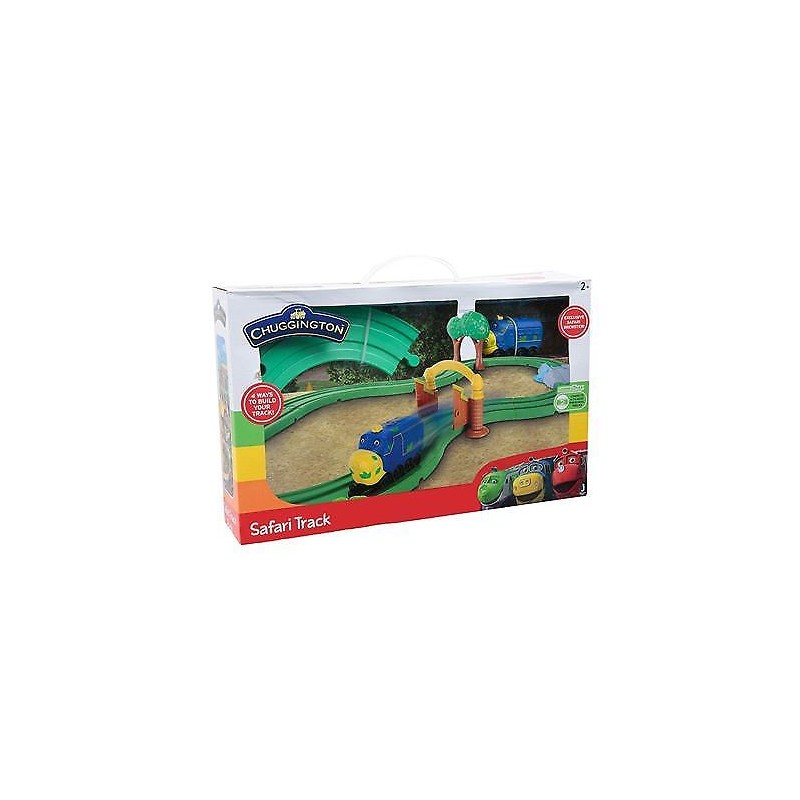 Chuggington - Set Safari 10 Binari con Trenino - Giochi Preziosi