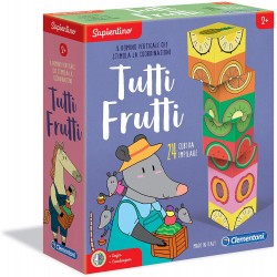 clementoni-16122-sapientino-tutti frutti-gioco educativo, multicolore, 16122