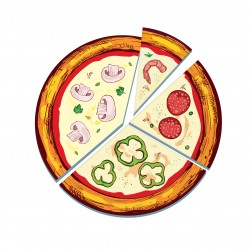 clementoni-16127-sapientino-numeri…che pizza, gioco educativo, multicolore, 16127
