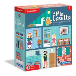 clementoni-16128-sapientino-la mia casetta, gioco educativo, multicolore, 16128