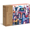 clementoni-16218-my c’era un castello… -puzzle bambini, multicolore, 16218