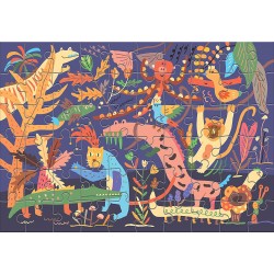 clementoni-16221-find it bungle in the jungle, puzzle bambini, multicolore, 16221