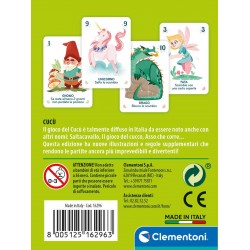 Clementoni - Cucù - Mazzo di Carte da Gioco Bambini - CL16296