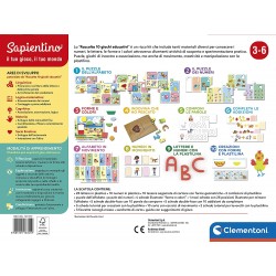 Clementoni - Sapientino-Raccolta 10 Giochi educativi Montessori 3 Anni 16341