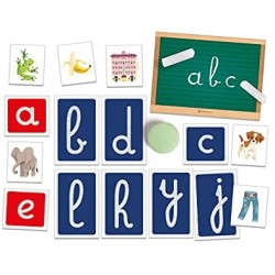 Clementoni- Sapientino Lettere tattili Montessori 3 Anni, Gioco educativo per Imparare l alfabeto, Sviluppo linguaggio-Made in I