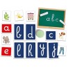 Clementoni- Sapientino Lettere tattili Montessori 3 Anni, Gioco educativo per Imparare l alfabeto, Sviluppo linguaggio-Made in I