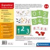 Clementoni- Sapientino tattili Montessori 3 Anni, Gioco educativo per Imparare i Numeri e a contare, Sviluppo linguaggio-Made in