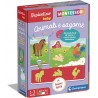 Clementoni - Sapientino Baby Animali e Sagome - Gioco Educativo 1 Anno (Versione in Italiano) - CL16408