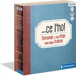 Clementoni - Ce L Ho! Domande e mini sfide sulla lingua italiana - gioco da tavolo, gioco di società per tutta la famiglia - CL1