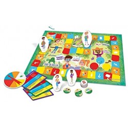 Clementoni Sapientino vocabolario, educativo 6 Anni-Gioco da Tavolo sulle Parole-Made in Italy, Multicolore, 16641