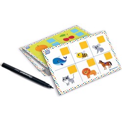 Clementoni - Sapientino - Valigetta magnetica Alfabeto e Animali - gioco educativo per imparare lettere e nomi di animali - CL16