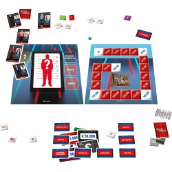 Clementoni - Soliti Ignoti Pocket - gioco da tavolo per adulti, gioco in scatola per tutta la famiglia, gioco da tavolo programm
