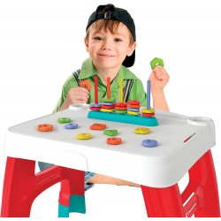 Clementoni - Sapientino -Tavolo Cresci con Me Evolutivo, Tavolino Multiattività Bambini, Gioco Educativo - CL16745