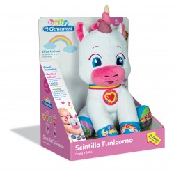 Scintilla Lunicorno Canta E Brilla - Baby clementoni