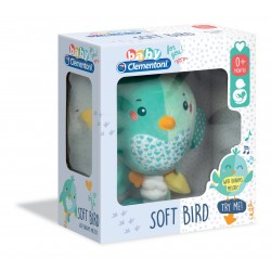 clementoni clementoni-17269-baby for you-soft bird, carillon, multicolore, 17269