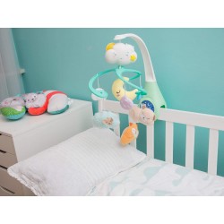 Clementoni Clementoni-17279-Baby for You-Sweet Cloud COT Mobile, Gioco Primi Mesi, Multicolore, 17279