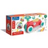 Clementoni- Macchinina Cavalcabile-Made in Italy-Play for Future, Gioco Primi Passi, 12 Mesi+, 17308