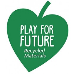 Clementoni- Macchinina Cavalcabile-Made in Italy-Play for Future, Gioco Primi Passi, 12 Mesi+, 17308