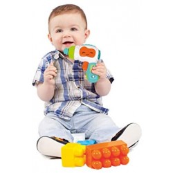 Baby Clementoni - 17328 - Berto Il Trapano - Gioco Prima Infanzia - Giocattolo Elettronico Parlante Italiano (Batterie Incluse),