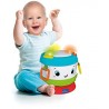 Clementoni Activity Baby Drum, Tamburo Elettronico, Gioco, Strumenti Musicali per Bambini 10 Mesi+, Multicolore, 17409
