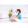 Clementoni Baby Radio Giocattolo Prima Infanzia, Gioco Musicale elettronico, Centro Attività, Bambini 10 mesi+, Multicolore, 174